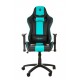 NACON PCCH-550 silla para videojuegos Silla para videojuegos universal Asiento acolchado Negro, Turquesa